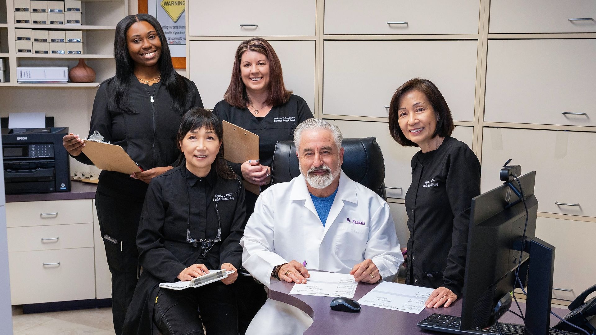 Dr. Jose Bandala and his dental team at Bandala Dental Group in Roseville